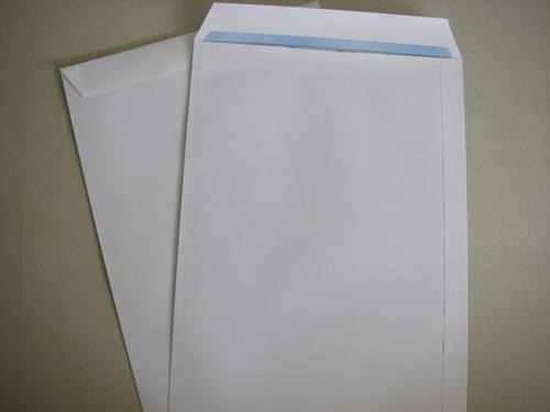 Recycled White C4 Envelopes pack 250