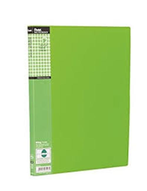 Pentel Fresh Recycled 20 Pocket Display Book Green