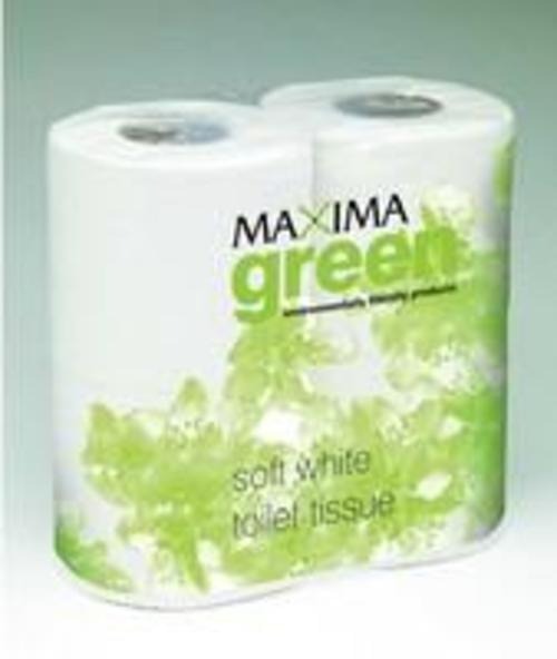 Maxima Green 2 ply Recycled Toilet Tissue 320 sheet x 36 Rolls OR 200 sheets x 48 Rolls