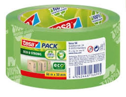 Tesa Recycled Printed GREEN Packing Tape