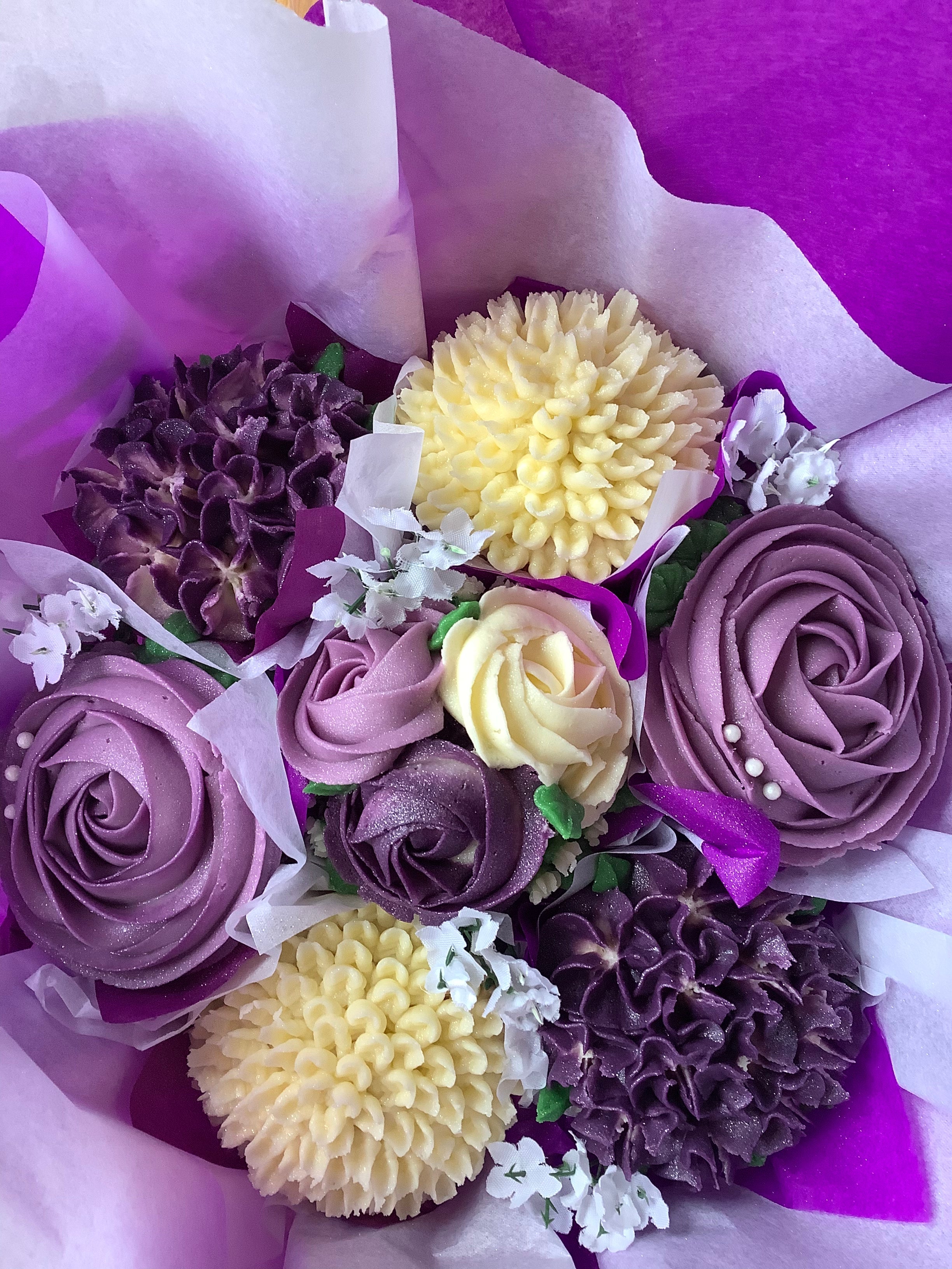 Gluten Free Seven Cupcake Bouquet