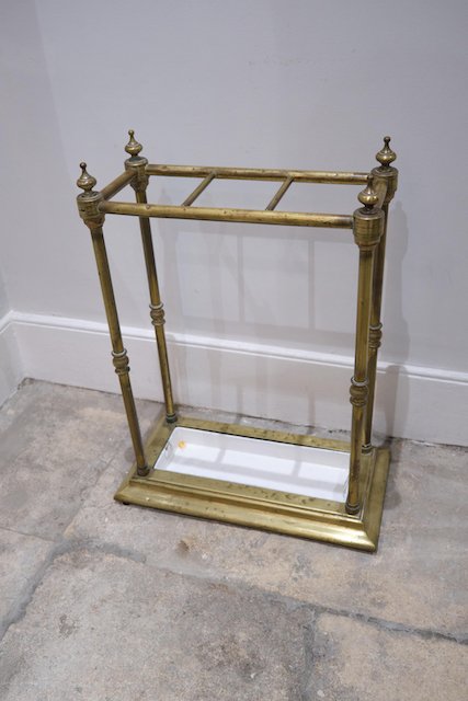 BRASS VICTORIAN UMBRELLA STAND CIRCA 1880