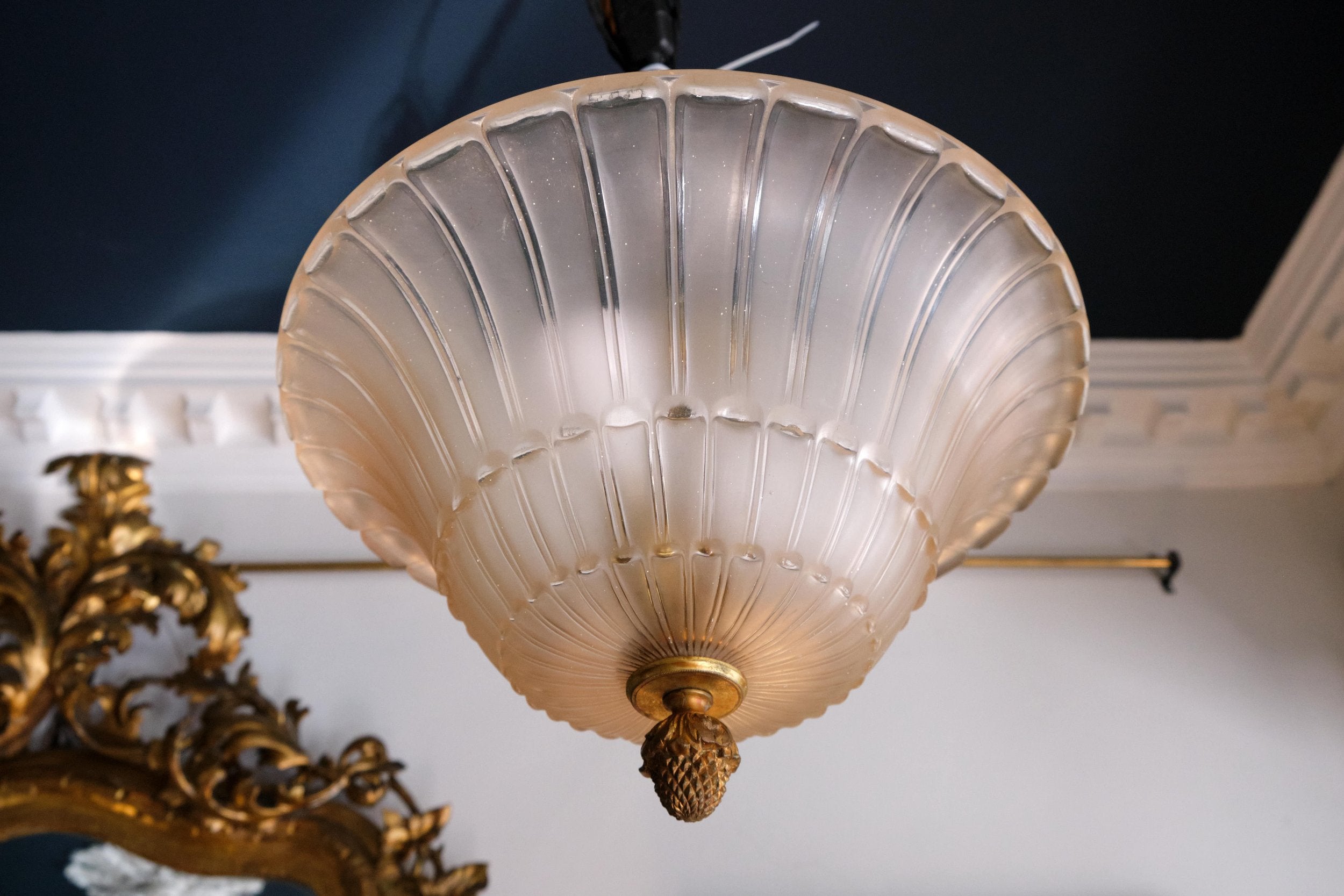 ART DECO CEILING LIGHT FROM THE SAVOY HOTEL IN LONDON CIRCA 1920