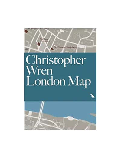 Christopher Wren London Map