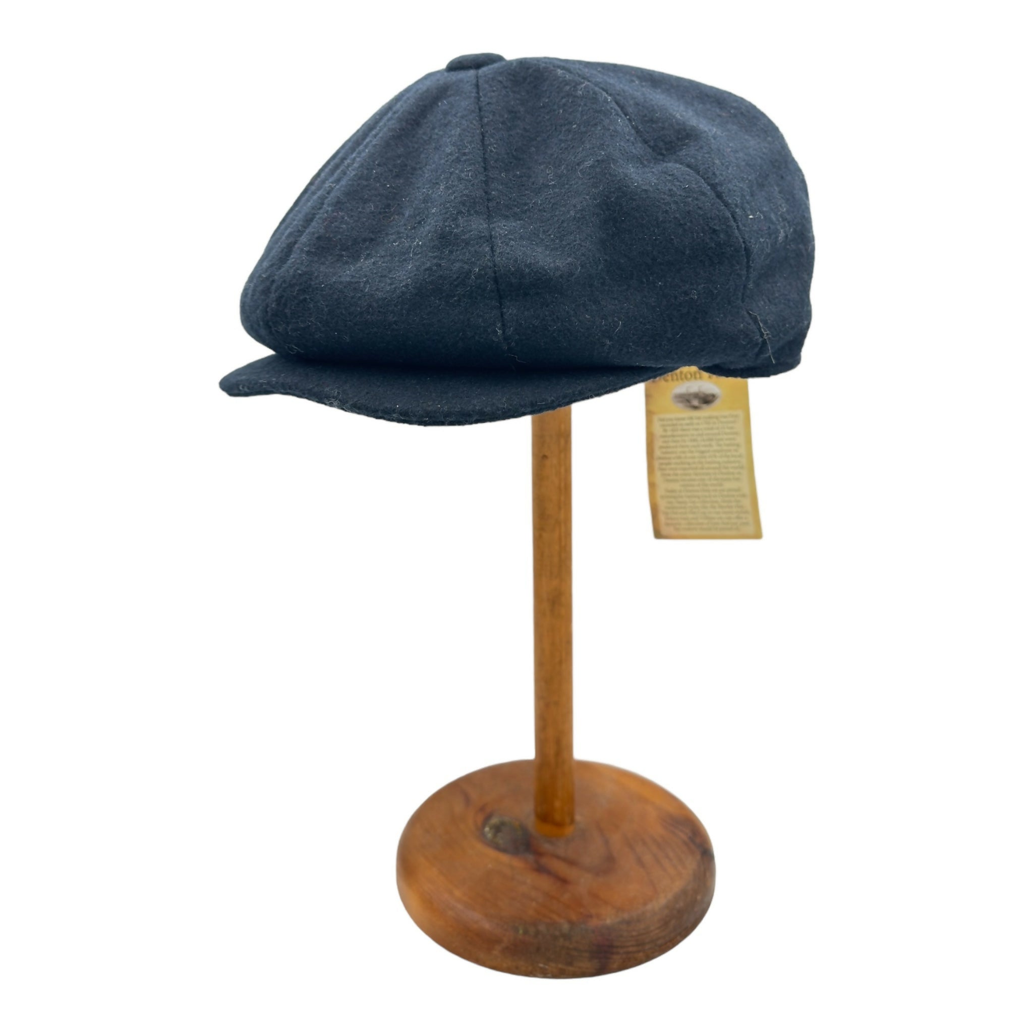 Gatsby Cap in Navy Melton