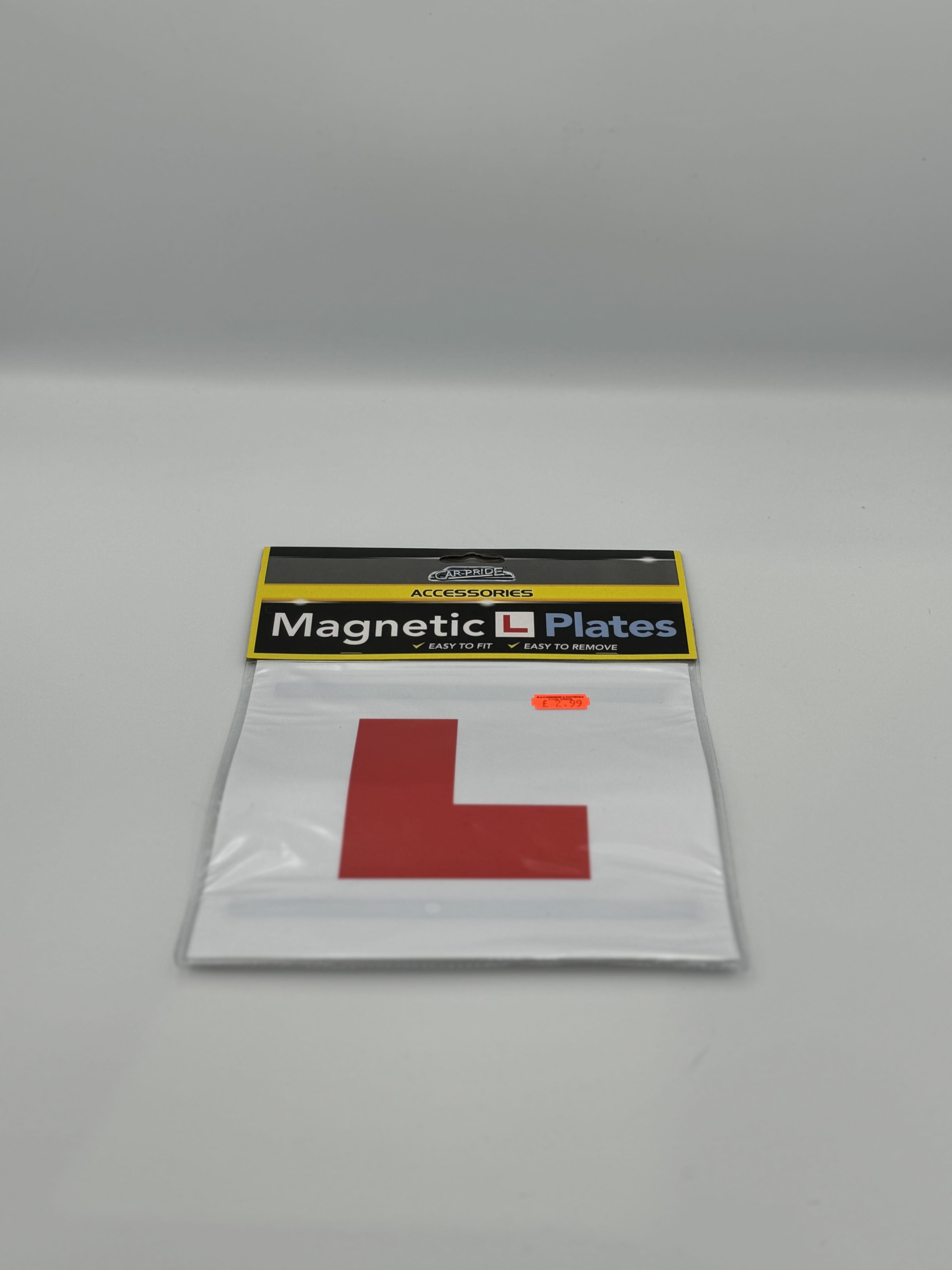 Magnetic L Plates Easy to fit and easy to remove