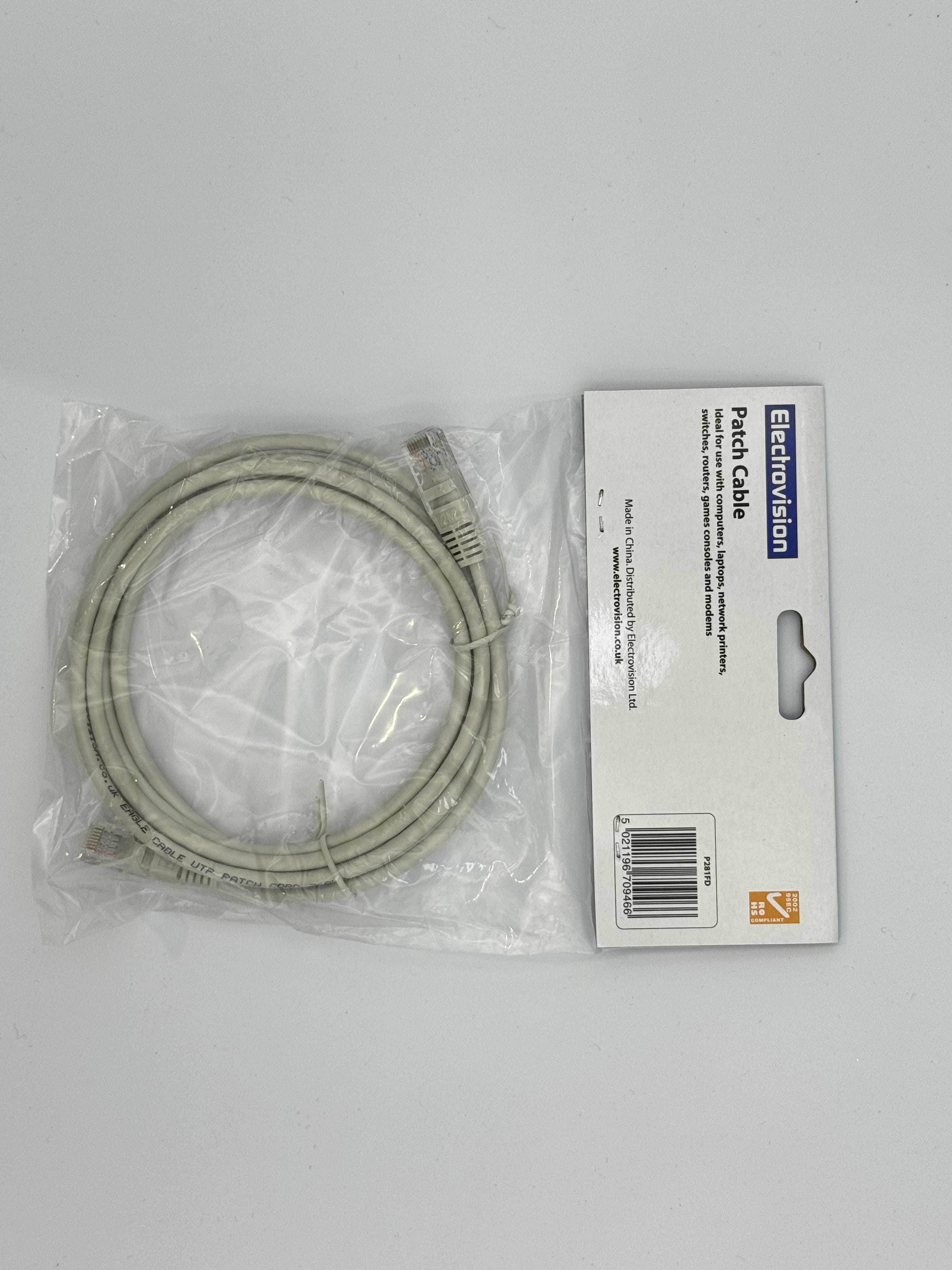 Electrovision Ethernet Cable 2m