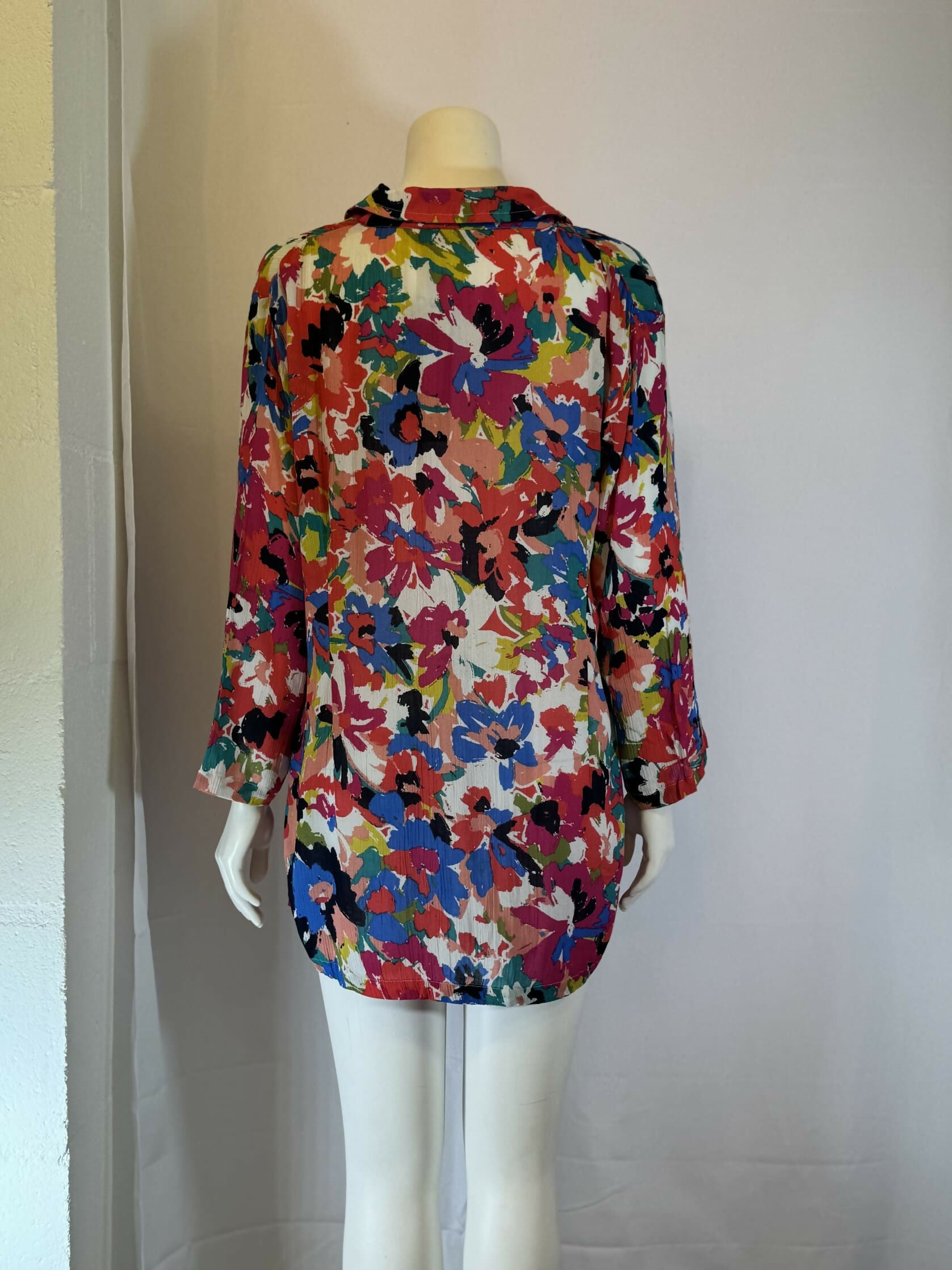 Adini Uma Shirt Tunic in Carnival Print