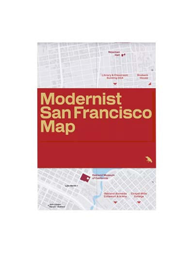 Modernist San Francisco Map