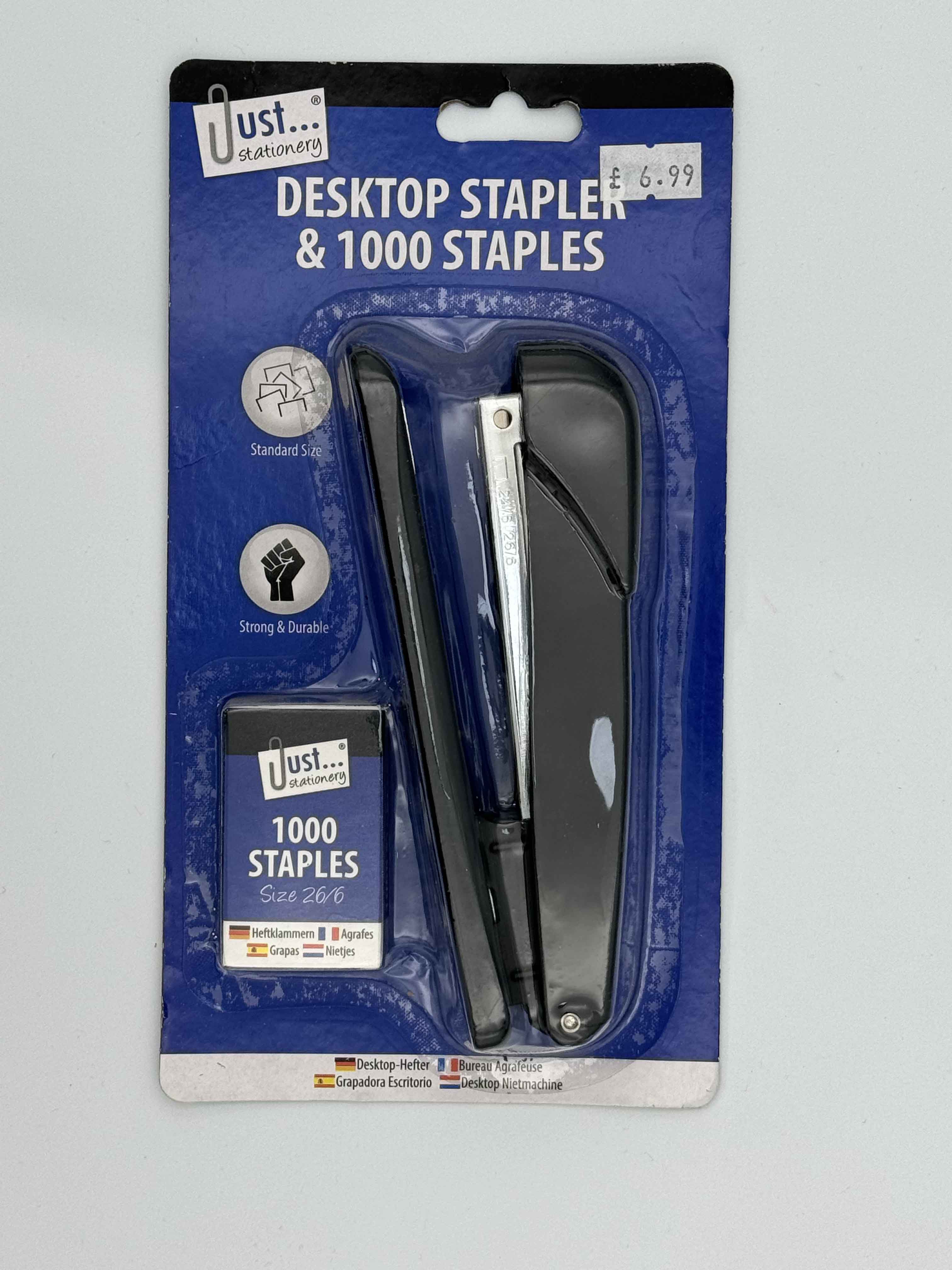 Stapler with 1000 Staples