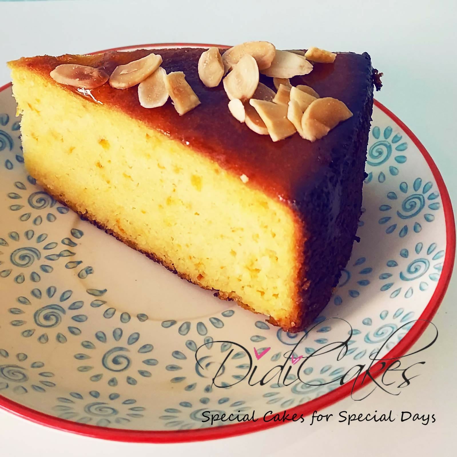 GLUTEN AND DAIRY FREE ORANGE AND ALMOND SLICE