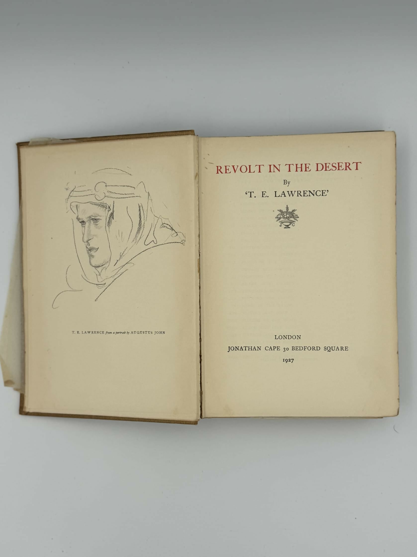 Revolt In The Desert By T.E. Lawrence