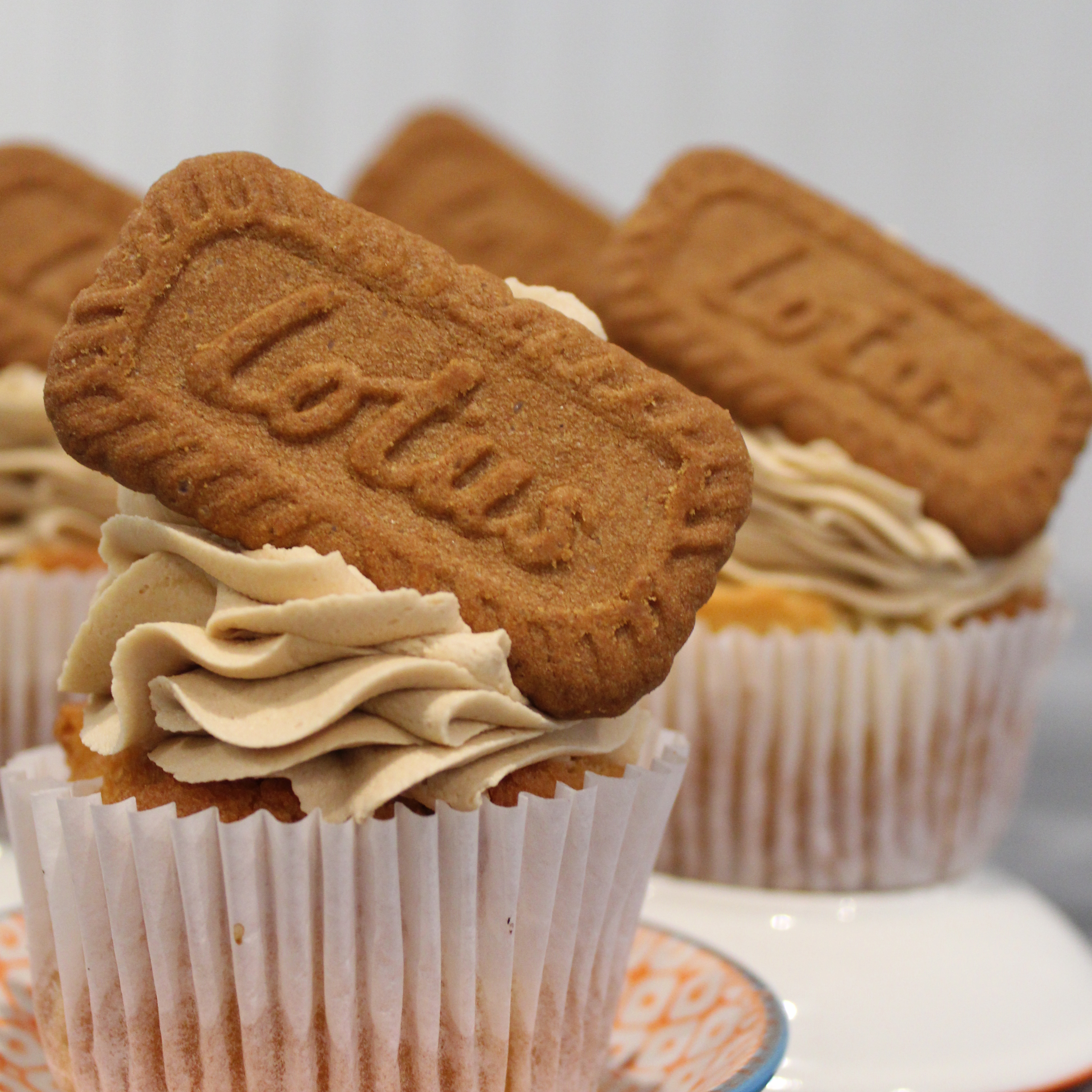 Vegan Biscoff Cupcake