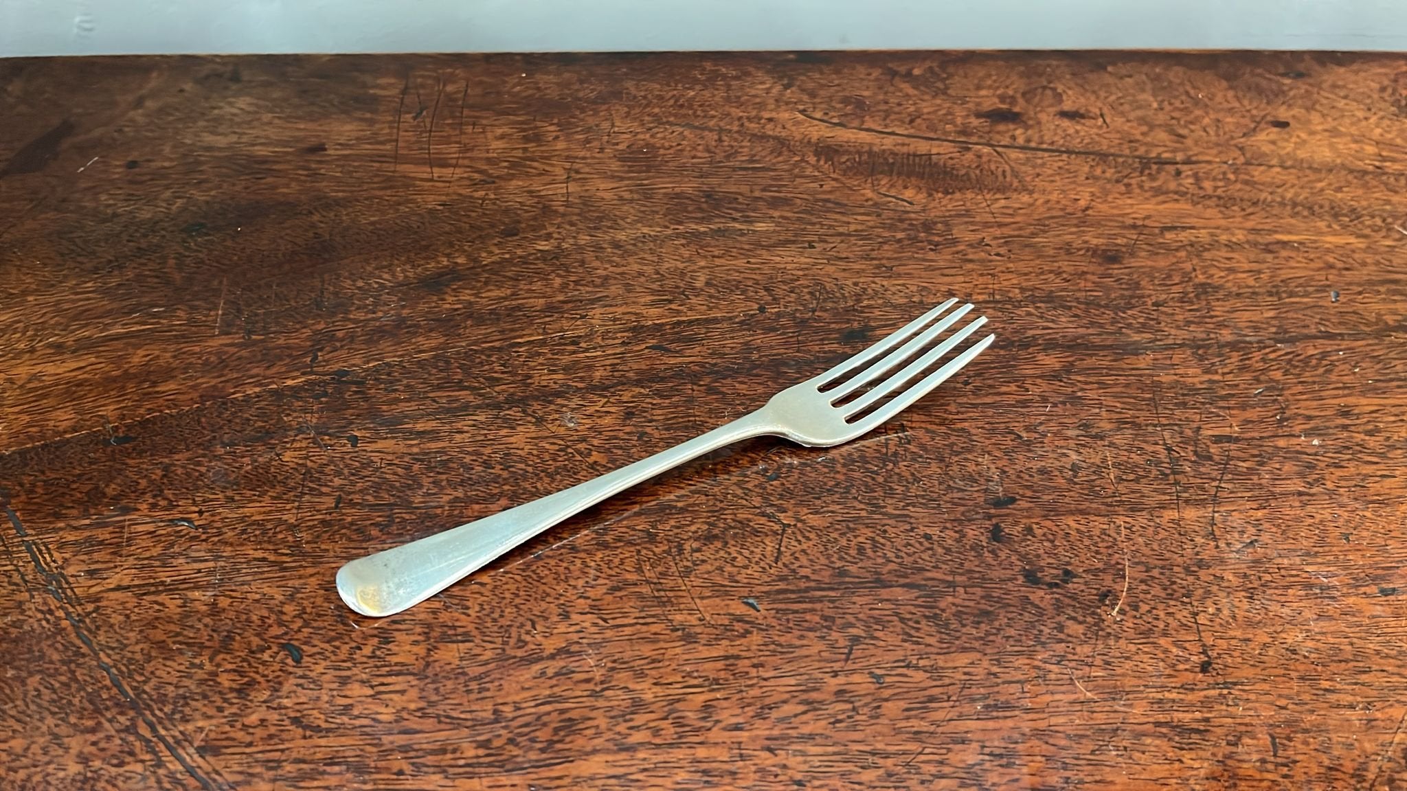 Antique silver child's fork. London 1800 (BN780)