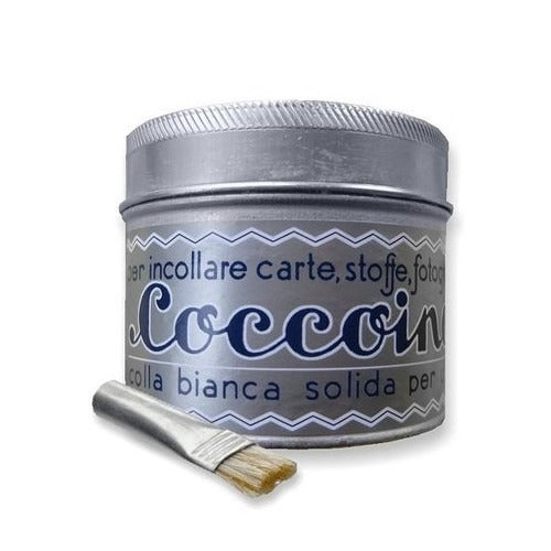 Coccoina Glue Tin with Brush 125g