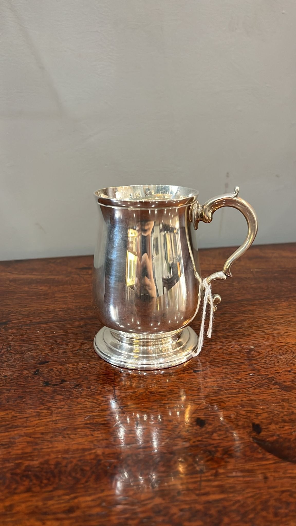 Baluster silver Christening mug. London 1952 (BN5445)