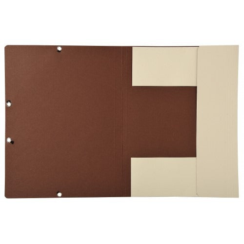 Forever Ivory Recycled Tri-Flap Folders pack of 25