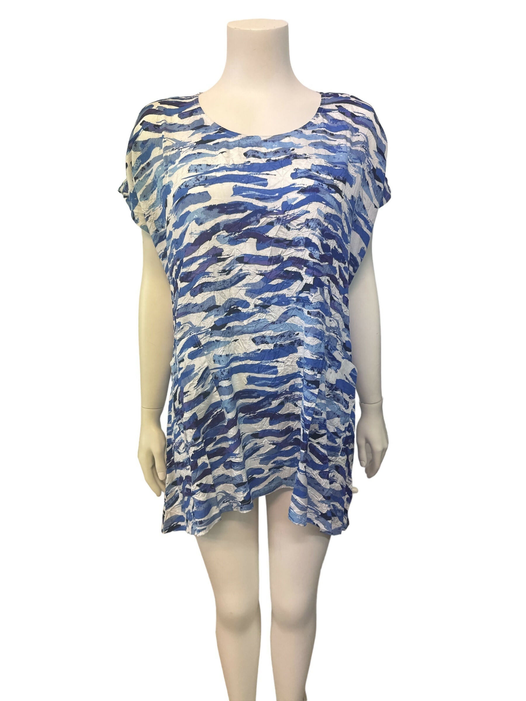 Adini Colleen Tunic Ocean Print