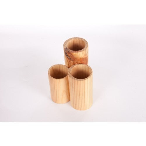 Recycled Wood Charity Made Tube Tidy