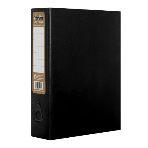 Pukka Recycled Box File Black