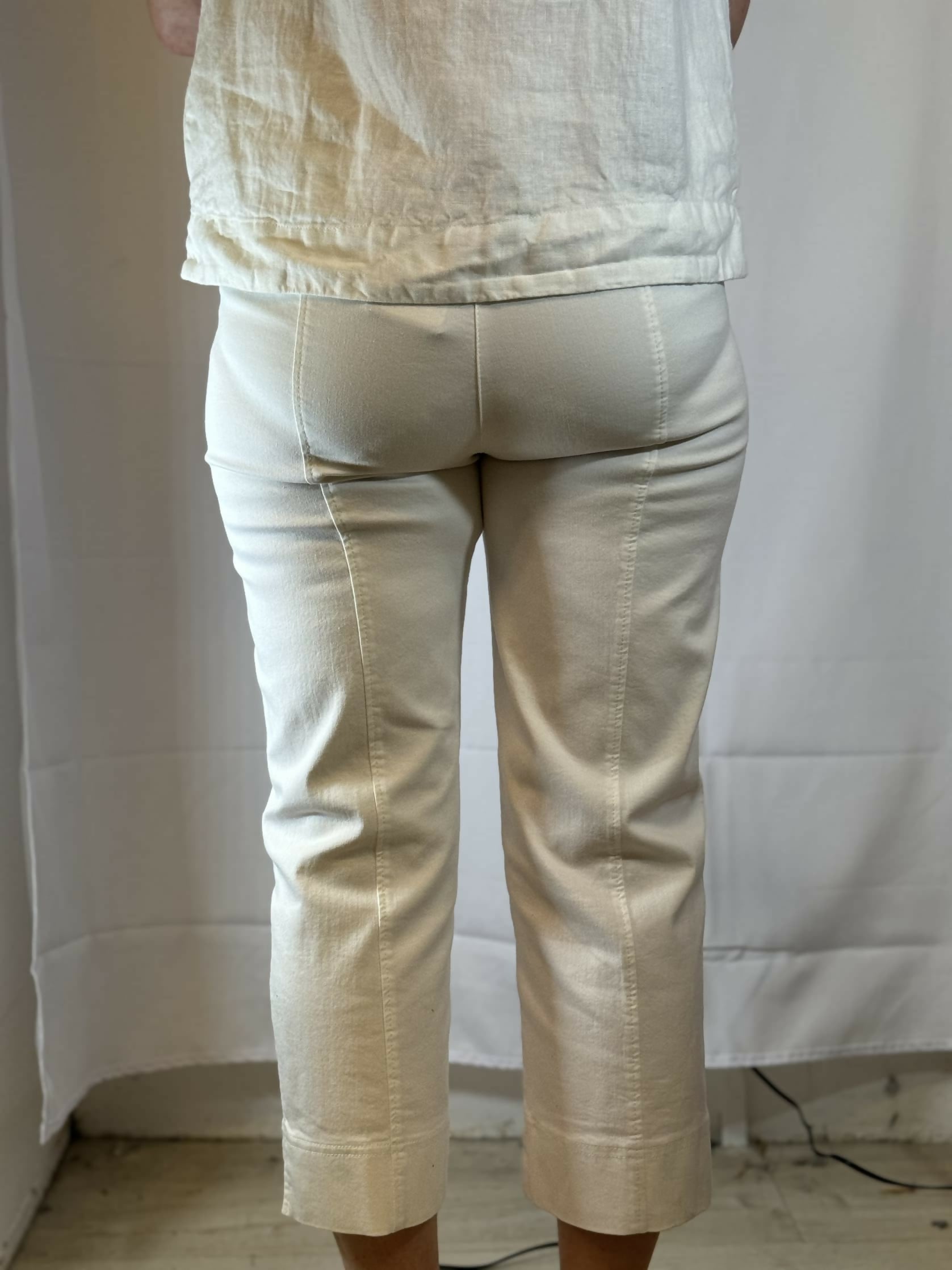 Marie 07 White Jeans