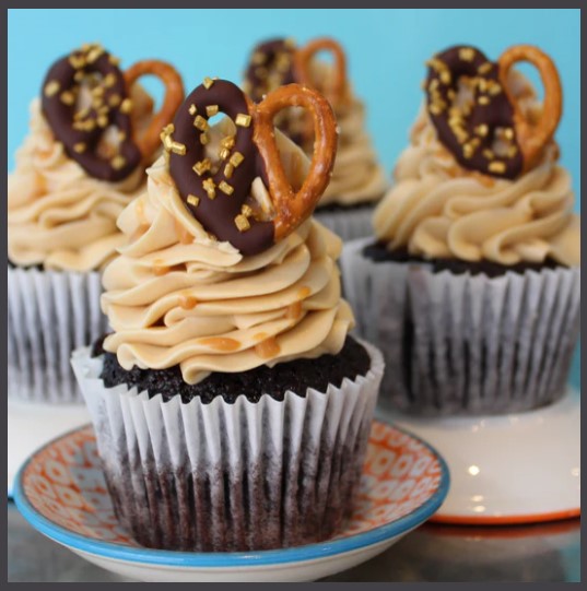 Salted Caramel Cupcake