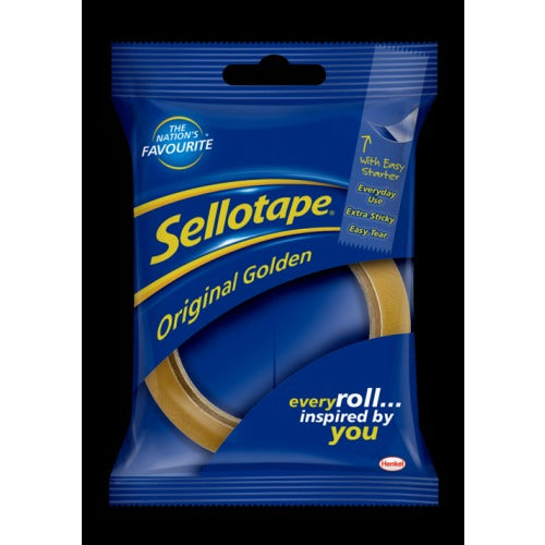 Sellotape Polypropylene Clear Tape Single Large Roll