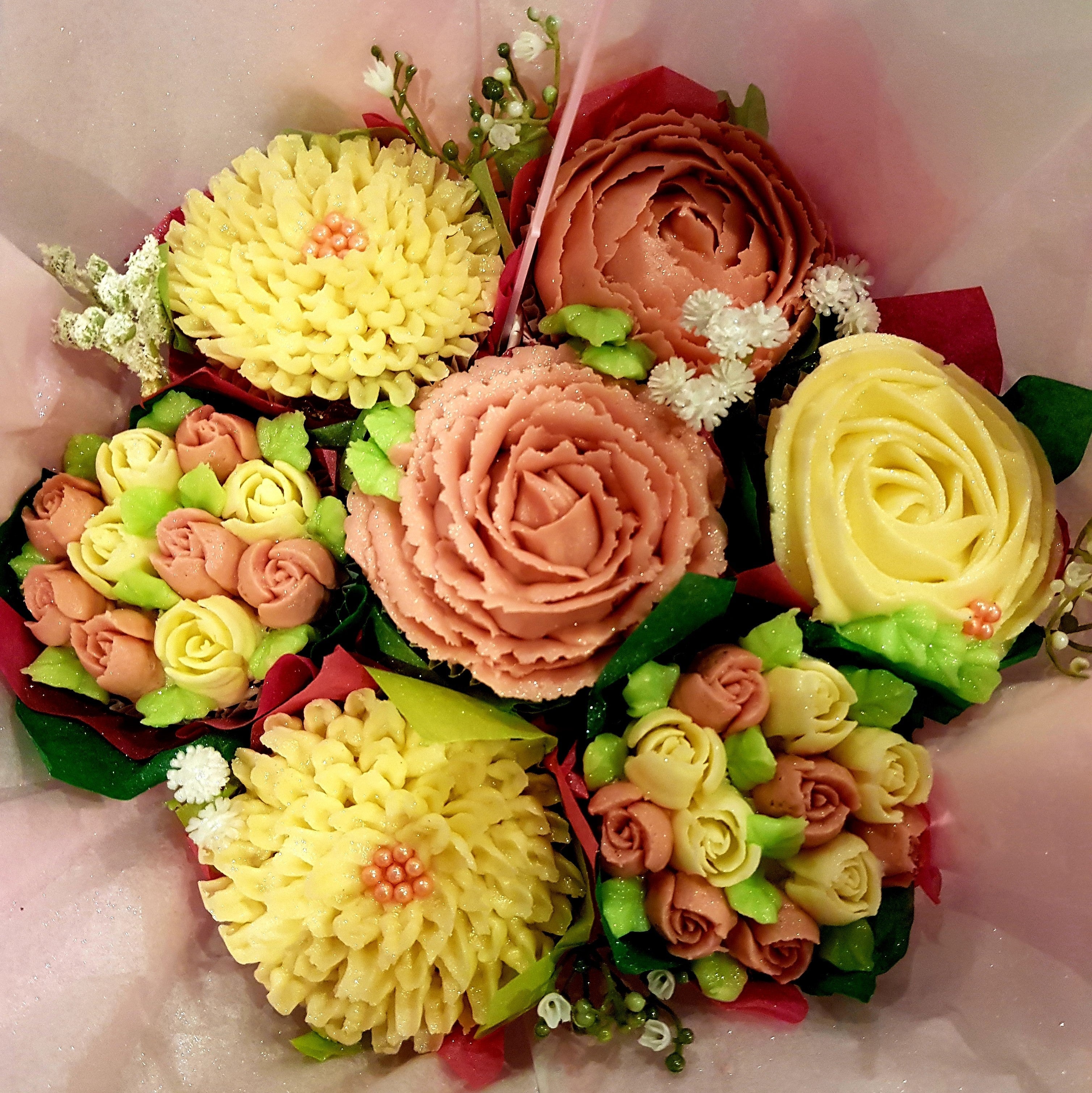 Vegan Seven Cupcake Bouquet