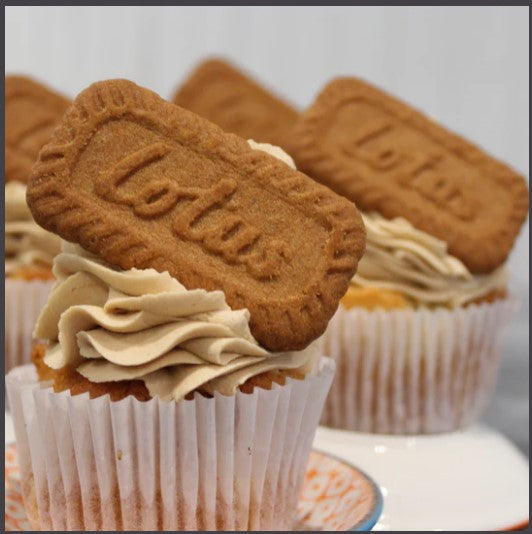 Vegan Biscoff Cupcake